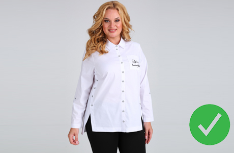 блуза для офиса