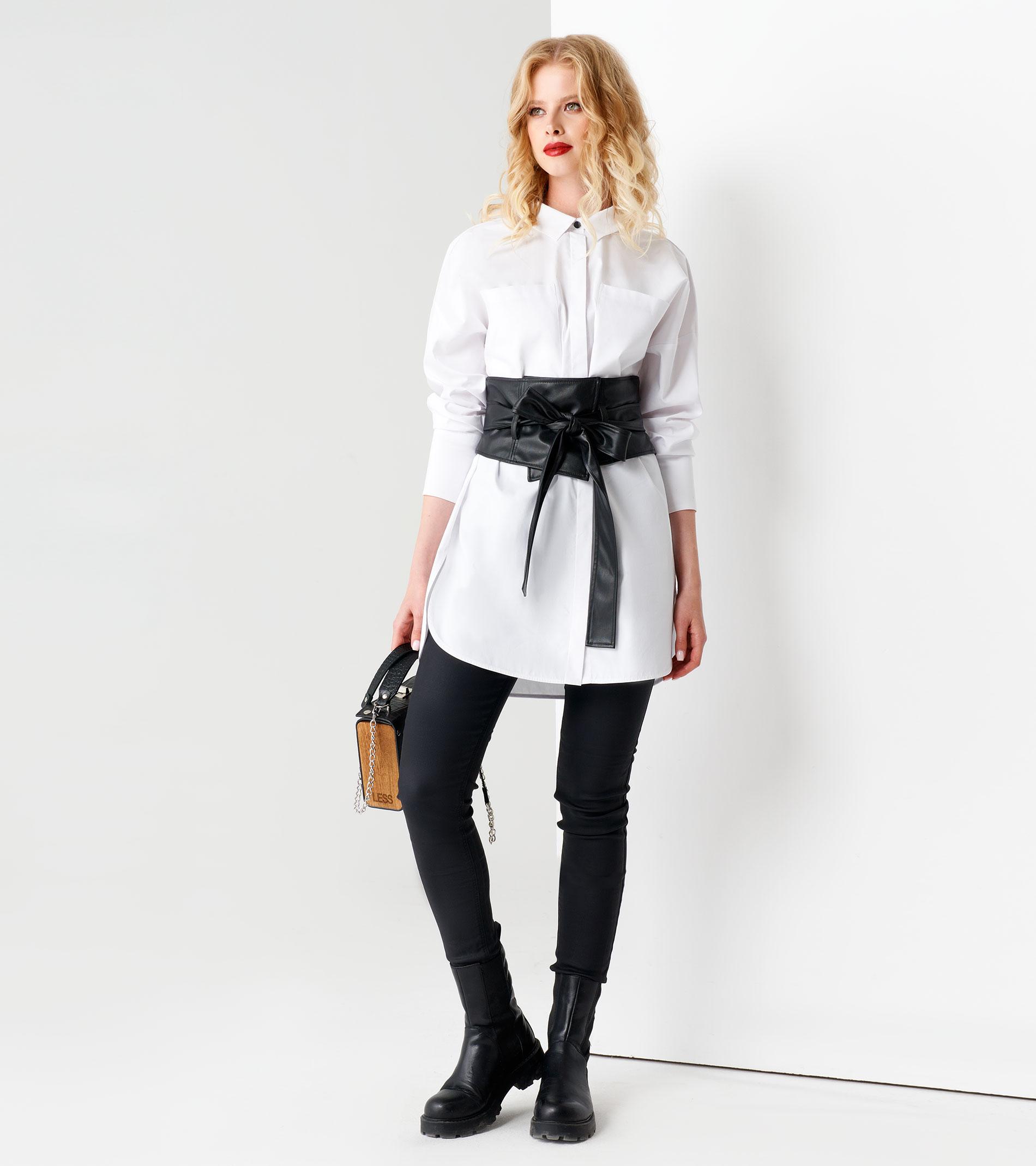 Образ с белой блузкой