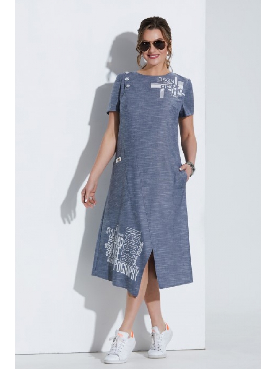 Платье из плотной ткани