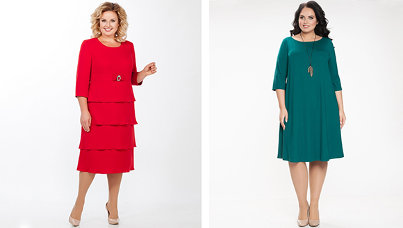 Коктейльное платье для фигуры морковка