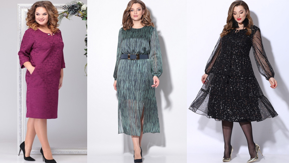 классическое платье-футляр и коктейльное платье