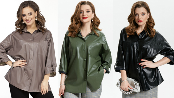 кожаные рубашки