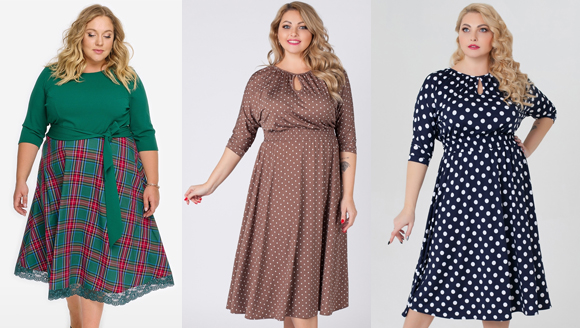 платья для фигуры треугольник