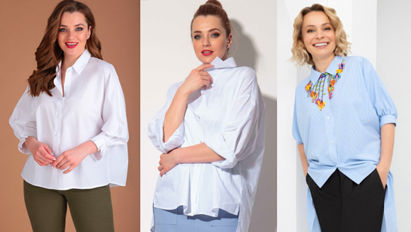 рубашки в мужском стиле