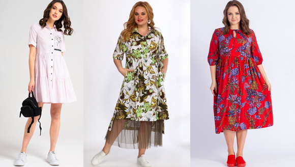 платья и кеды