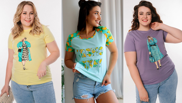 яркие футболки женские