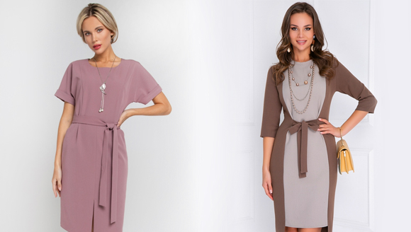 Платье-футляр