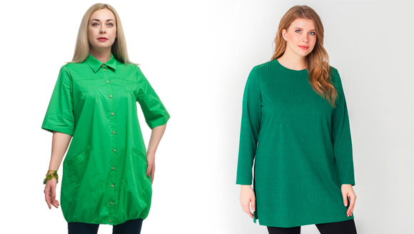 Туника свободного кроя