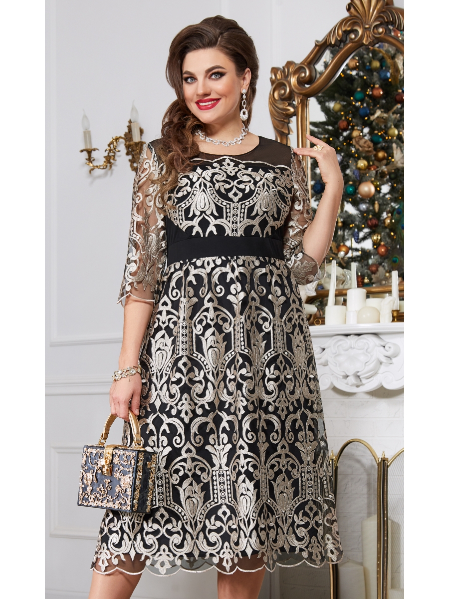 Золотое платье