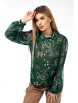 Блузка артикул: 439 зеленый от Talia fashion - вид 1