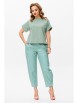 Брючный костюм артикул: 1090 мята от Anastasia - вид 17