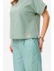 Брючный костюм артикул: 1090 мята от Anastasia - вид 6
