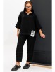 Брючный костюм артикул: 1118 черный от Anastasia - вид 7