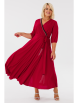 Нарядное платье артикул: 1113 вишневый от Anastasia - вид 7
