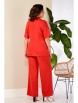 Брючный костюм артикул: 997.2 красный от Anastasia - вид 2