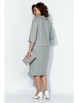 Юбочный костюм артикул: 1163 оливково-серый от Anastasia - вид 2