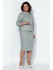 Юбочный костюм артикул: 1163 оливково-серый от Anastasia - вид 10
