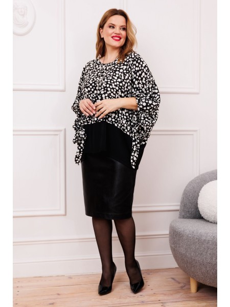 1182 принт/черный