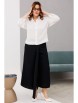 Юбочный костюм артикул: 1200 молочный/черный от Anastasia - вид 6