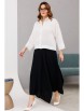 Юбочный костюм артикул: 1200 молочный/черный от Anastasia - вид 9