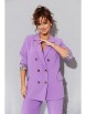 Брючный костюм артикул: 1155.1 лавандовый от Anastasia - вид 3