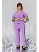 Брючный костюм артикул: 1155.1 лавандовый от Anastasia - вид 14