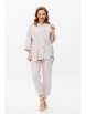 Брючный костюм артикул: 1202 пудровый от Anastasia - вид 12