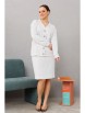 Юбочный костюм артикул: 1195 серый меланж от Anastasia - вид 10