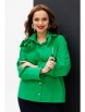Блузка артикул: 1204 изумрудный от Anastasia - вид 5