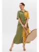 Платье артикул: 1203 олива+принт от Anastasia - вид 12