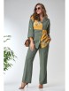 Брючный костюм артикул: 1216 олива от Anastasia - вид 4