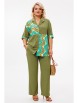 Брючный костюм артикул: 1214 олива от Anastasia - вид 5