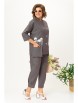 Брючный костюм артикул: 1202 серо-коричневый от Anastasia - вид 13