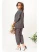 Брючный костюм артикул: 1202 серо-коричневый от Anastasia - вид 10