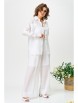 Брючный костюм артикул: 1239 белый от Anastasia - вид 12