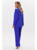 Брючный костюм артикул: 1155.2 ультрамарин от Anastasia - вид 2