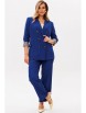 Брючный костюм артикул: 1155.2 синий от Anastasia - вид 1