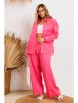 Брючный костюм артикул: 1239 розовый от Anastasia - вид 16