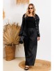 Брючный костюм артикул: 1239 черный от Anastasia - вид 24