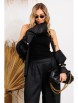 Брючный костюм артикул: 1239 черный от Anastasia - вид 29