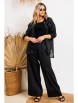 Брючный костюм артикул: 1239 черный от Anastasia - вид 32