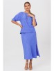 Юбочный костюм артикул: 1249 голубой от Anastasia - вид 11