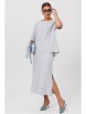 Юбочный костюм артикул: 1249 светло-серый от Anastasia - вид 1