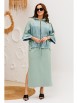 Юбочный костюм артикул: 1224 мята от Anastasia - вид 4