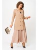 Юбочный костюм артикул: 1262.2 бежевый от Anastasia - вид 1