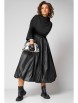 Юбочный костюм артикул: 1283 черный от Anastasia - вид 1