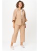Брючный костюм артикул: 1223 латте от Anastasia - вид 1