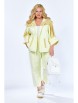 Брючный костюм артикул: 1223 светло-лимонный от Anastasia - вид 15