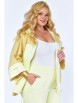 Брючный костюм артикул: 1223 светло-лимонный от Anastasia - вид 9