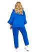 Брючный костюм артикул: 1223 васильковый от Anastasia - вид 2